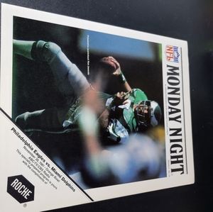 1981 11x17 Vintage Monday Night Football Program